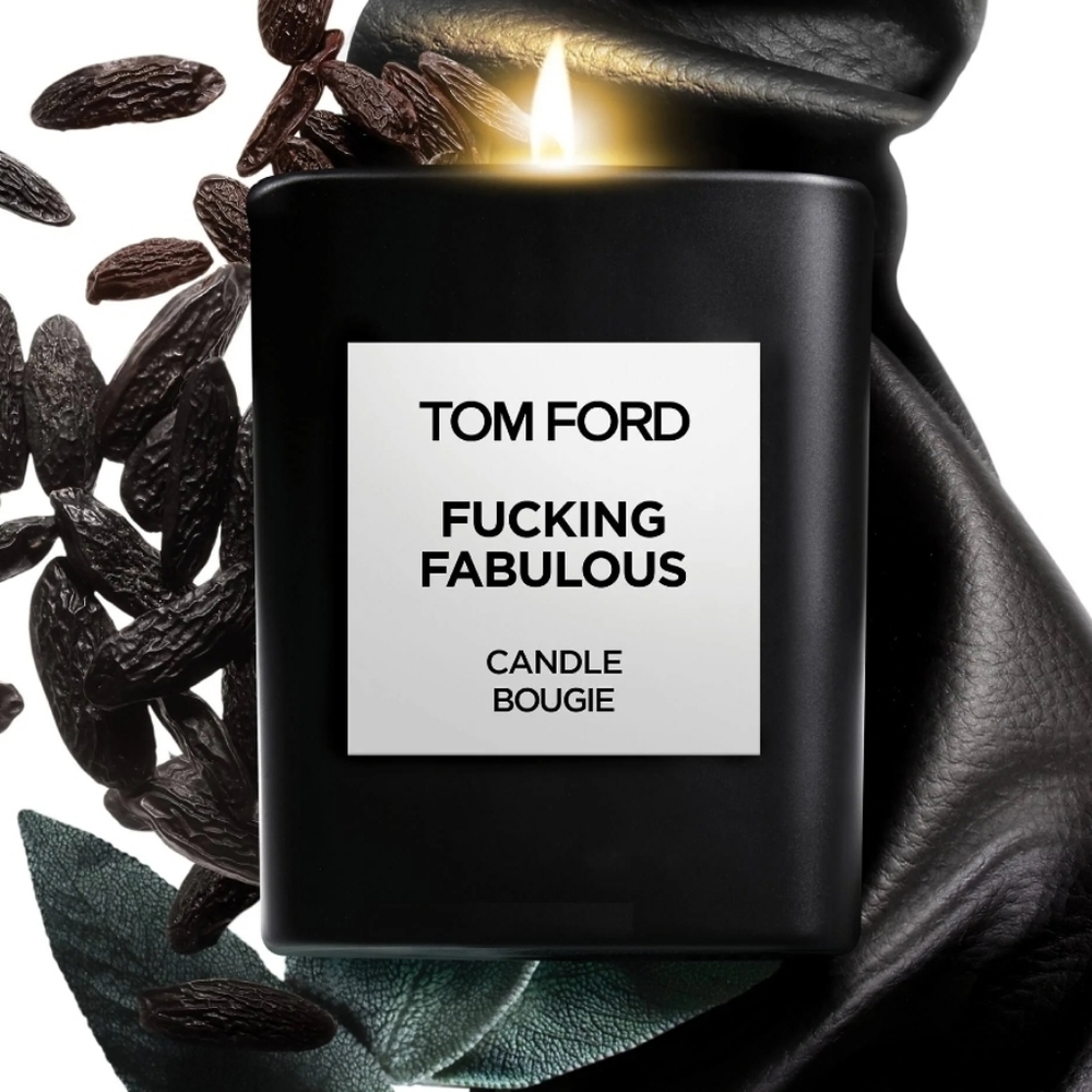 Tom Ford Fabulous Scented Candle. Height 2.25IN / Hauteur 5.7cm/ New Sealed.